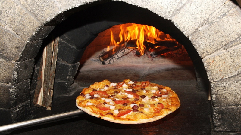 1080P, pizza, baking, oven
