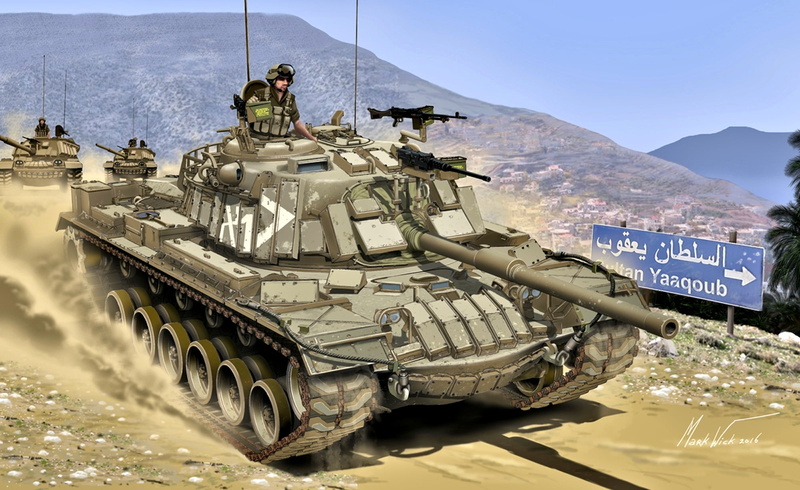 Lebanon war, Magach 3, The defense army of Israel, Dynamic protection, 1080P, Tank, The battle at Sultan Yakub