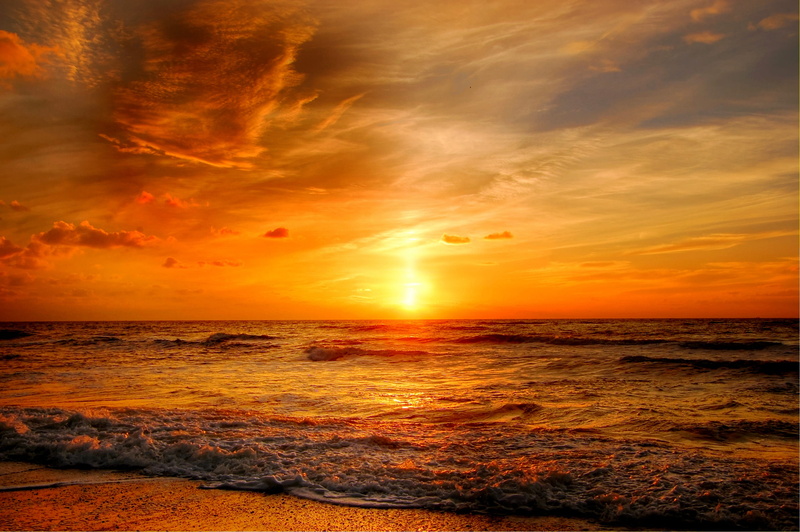 horizon over water, tranquility, water, coast, front, romance, gold, summer holiday, sunbeam, sun, tranquil scene, evening, mood, no people, summer, idyllic