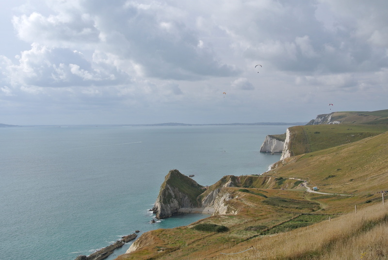 landscape, no people, water, coast, animal, beach, jurassic, flying, tranquil scene, sea, english, scenics - nature, 4K, nature, non-urban scene, beauty in nature