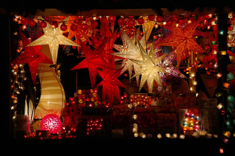 lighted, light, hanging, christmas ornament, lighting, stall, sales stand, seem, decoration, illuminated, architecture, celebration event, lighting equipment