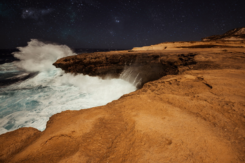 no people, power, travel, landscape, water, island, land, non-urban scene, cliff, power in nature, space, star - space, sea, ocean, beauty in nature, rock - object