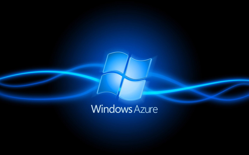 Windows, Stripes, Azure, Microsoft, 1080P, Lines, Wave, Logo