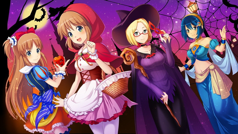windows 8, halloween, Windows 7, Claudia Madobe, 1080P, Microsoft Azure, Madobe Nanami, Madobe Yuu, Madobe Ai
