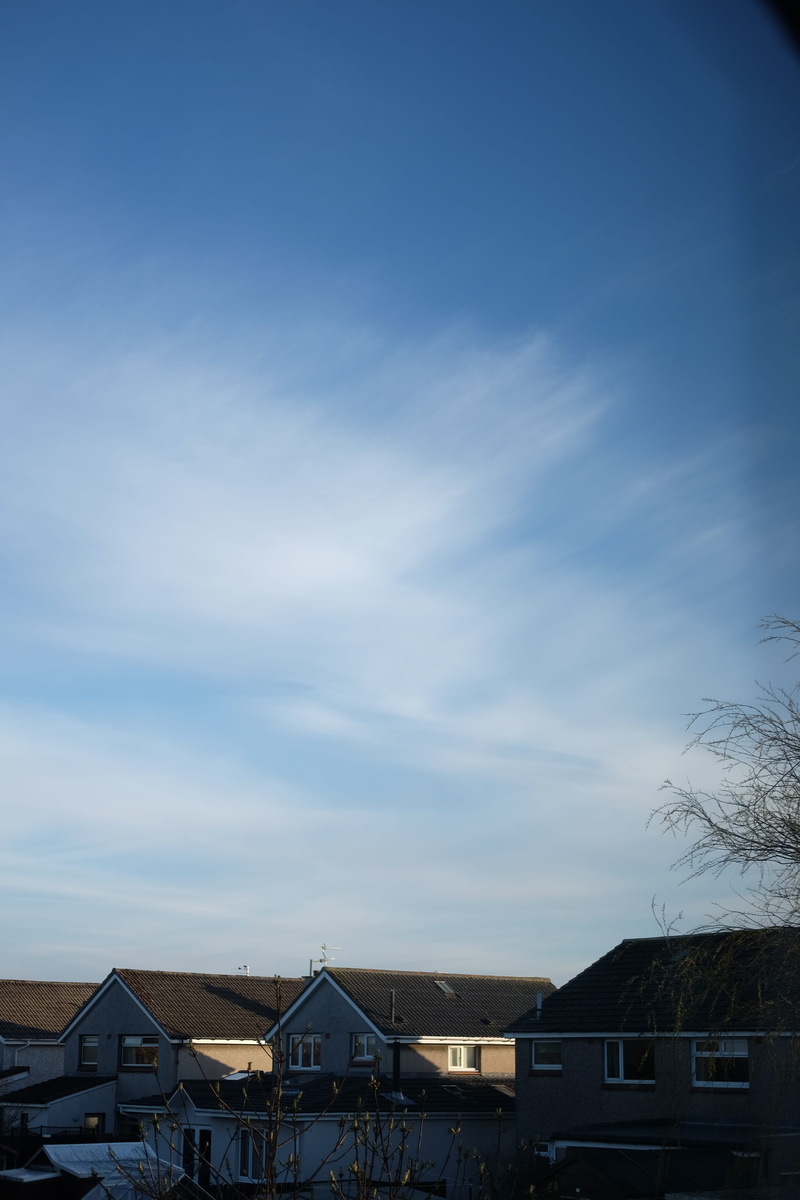 house, rural, built structure, building exterior, tree, no people, town, azure sky, trees, field, row house, day, outdoors, roof, fuji, scenics - nature