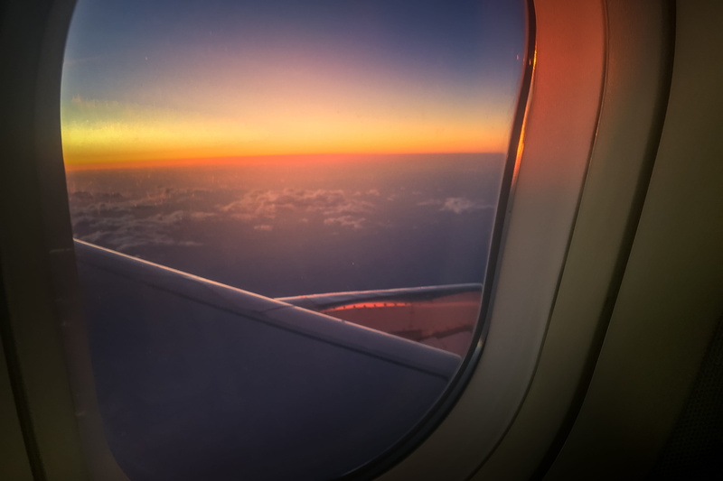 aircraft wing, 4K, flight, azure sky, urban, window, mode of transportation, vehicle interior, horizon, aircraft, sky, motion, no people, transportation