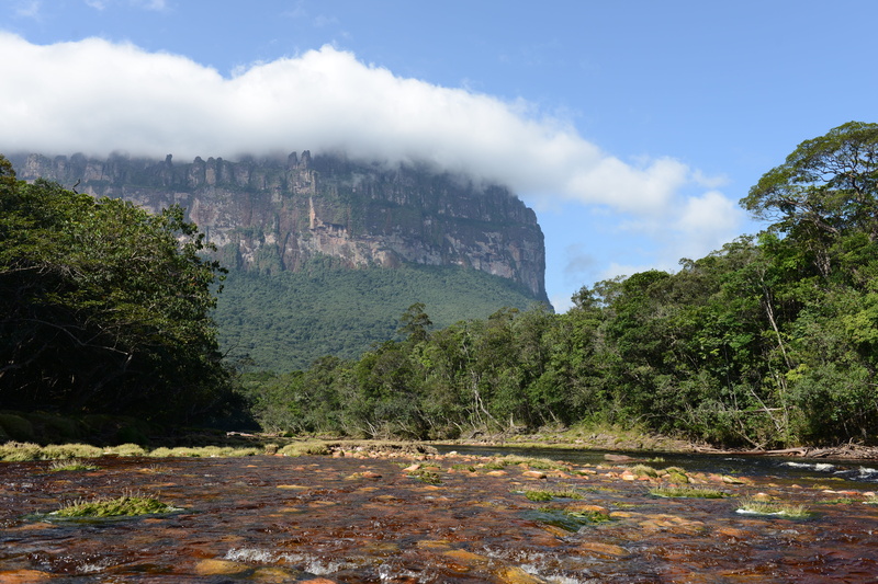 venezuela, day, environment, landscape, mountain, mountains, cloud - sky, lake, rock formation, rock, beauty in nature, nature, tranquil scene, plant, 5K