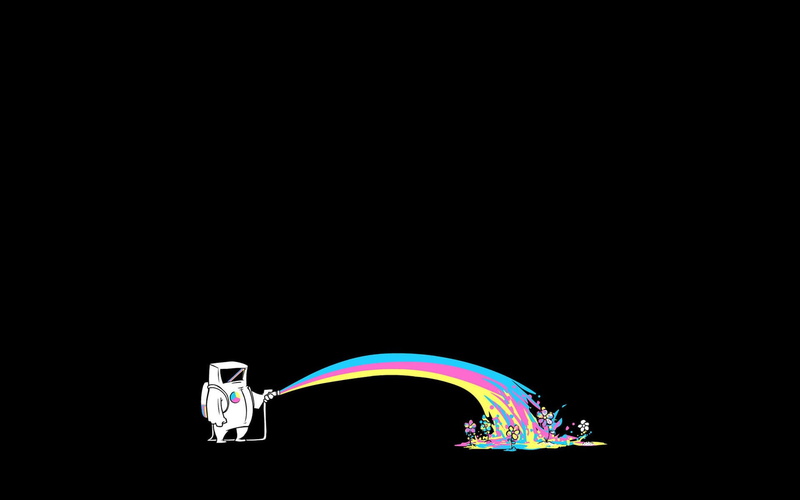 1080P, minimalism, Terry Pratchett, Dark, black