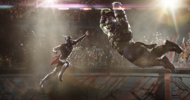 Chris Hemsworth, Thor: Ragnarok, Thor, Mark Ruffalo, Bruce Banner, Hulk, 4K, Movie