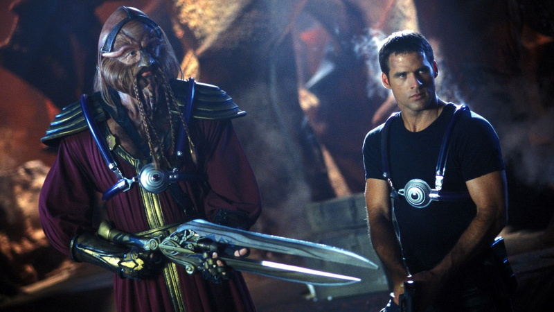 farscape, occupation, performance, adult, front view, people, nightlife, nightclub, stage, indoors, standing, event, males, 1080P, music, arts culture and entertainment