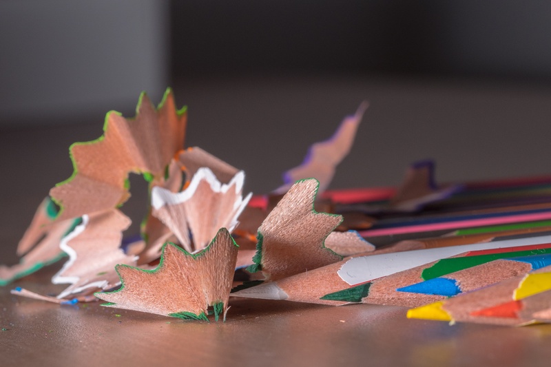 close-up, graphic design, color, pencil shavings, draw, focus on foreground, color series, coloring, close, colored pencils, still life, colored pencil