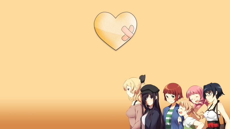 anime girls, Misha, Hanako Ikezawa, Shiina Mikado, Rin Tezuka, Shizune Hakamichi, Ibarazaki Emi, 2K, anime, Katawa Shoujo, Lilly Satou