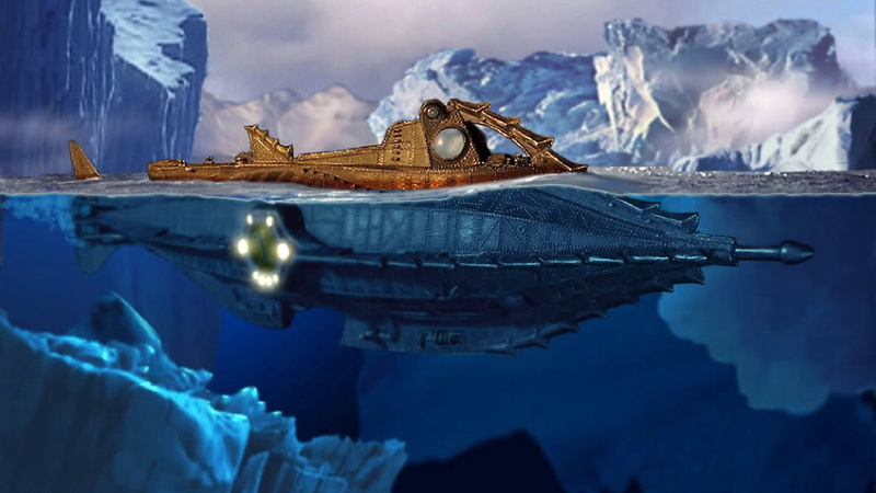 action, ship, adventure, sci fi, steampunk, classic, 20000, leagues, 1080P, fantasy, sea, boat, submarine