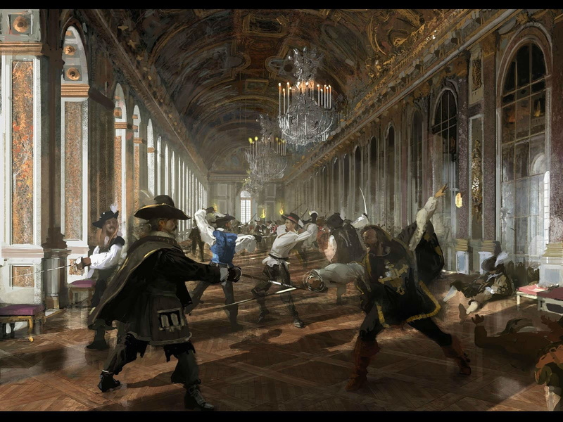 the past, leisure activity, building, women, history, group of people, indoors, adult, architecture, arch, tourism, lifestyles, travel, europa universalis