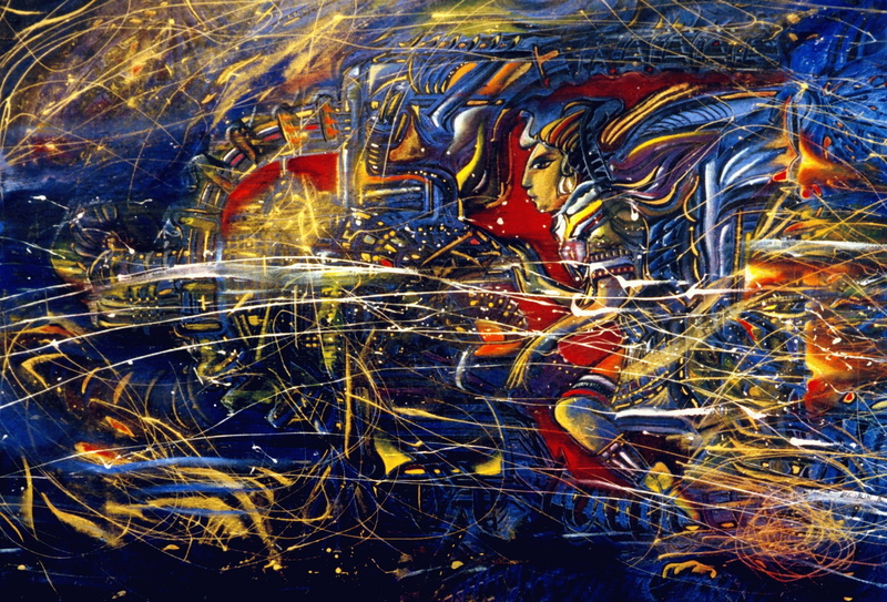 Alien, 1080P, sparks, One thousand nine hundred ninety eight, Aibek Begalin