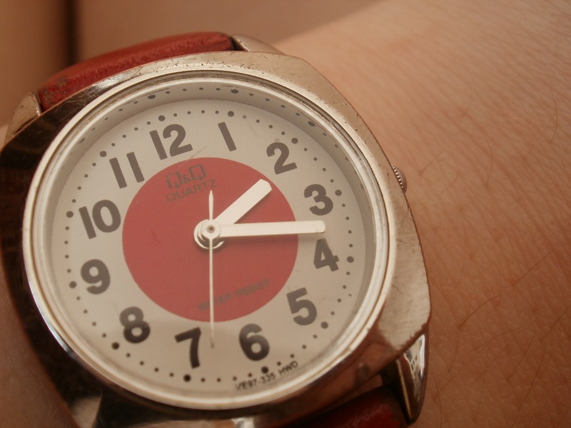 number, accuracy, five, wristwatch, seven, body part, clock, art, circle, watch, human hand, metal, two, human body part, three, time, geometric shape