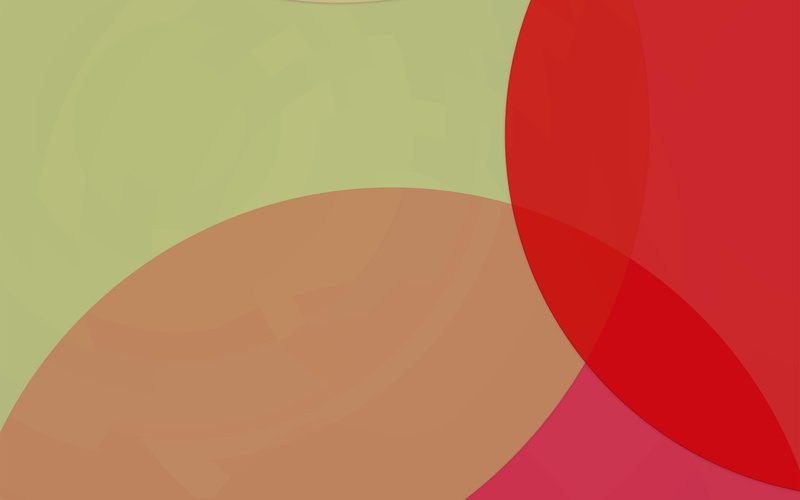 bubble, 4K, 9, ios, red, shape, pattern, abstract