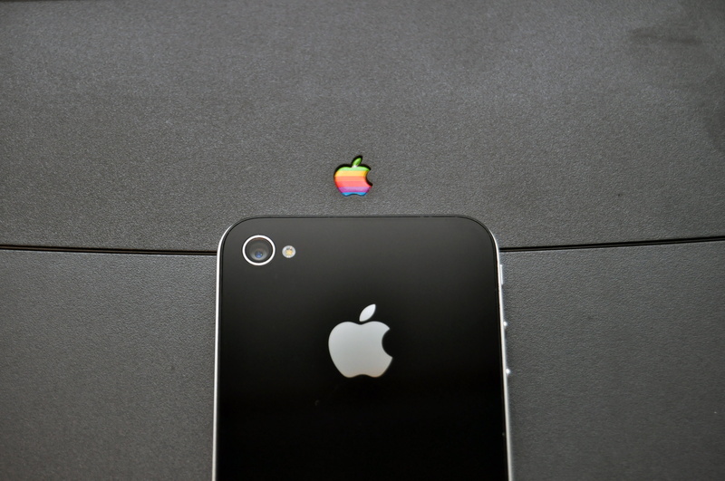 4K, iPhone 4s, photography, powerbook, Apple Inc., iPhone, logo