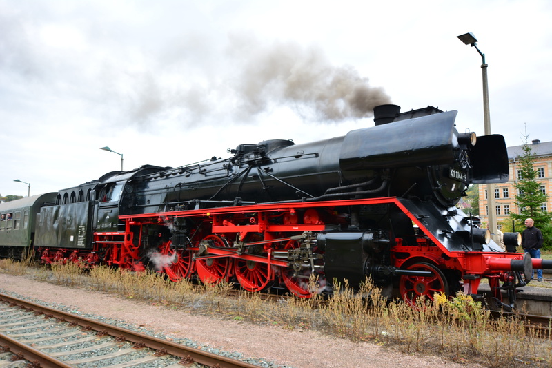 public transportation, locomotive, 5K, shunting yard, train - vehicle, land vehicle, sky, smoke - physical structure, steam locomotive, travel, operational