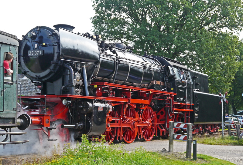 historically, grass, tree, br 23, tradition, museum range, reverse, netherlands, no people, cylinder steam, locomotive, outdoors, train - vehicle, nostalgia