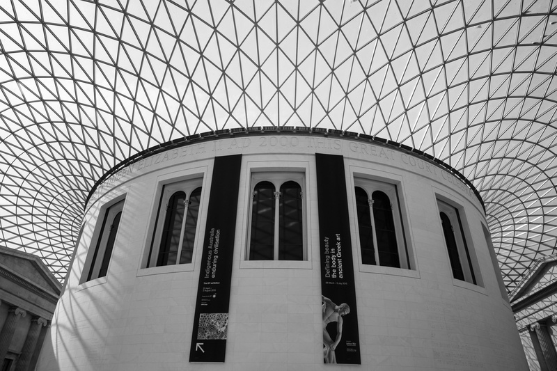 outdoors, travel destinations, building Exterior, british, architecture and art, Great Court, London, no people, architectural feature, dome, inside, captured