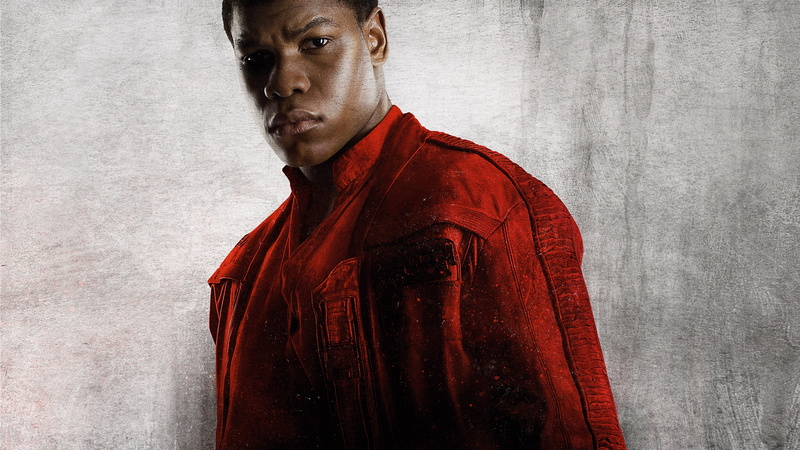 John Boyega, 8K, Star Wars: The Last Jedi, 4K, Finn, 8K