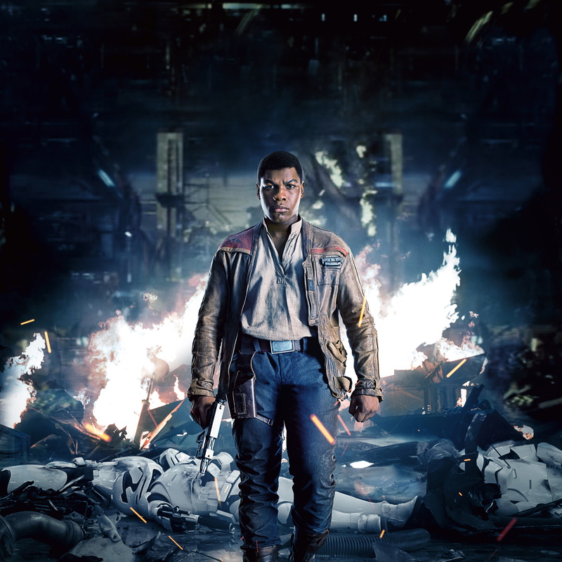 front view, Star Wars: The Last Jedi, adult, portrait, burning, 4K, young adult, clothing, digital composite, confidence, one person, men, standing, looking at camera