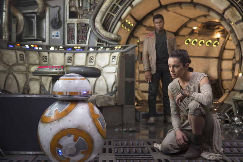 4K, star, 5K, Finn, movie, Rey, wars, BB-8, Star Wars: The Force Awakens, HD, scene