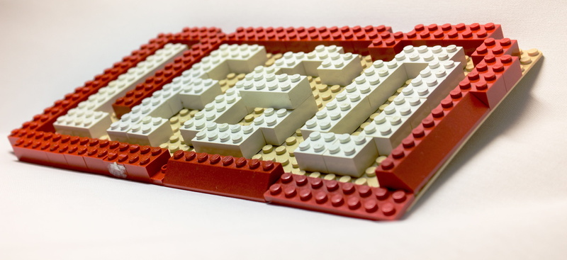 computer Chip, 5K, indoors, children, small, computer part, futuristic, complexity, Lego, blocks, white, close-up, cpu, red, electrical component, toy