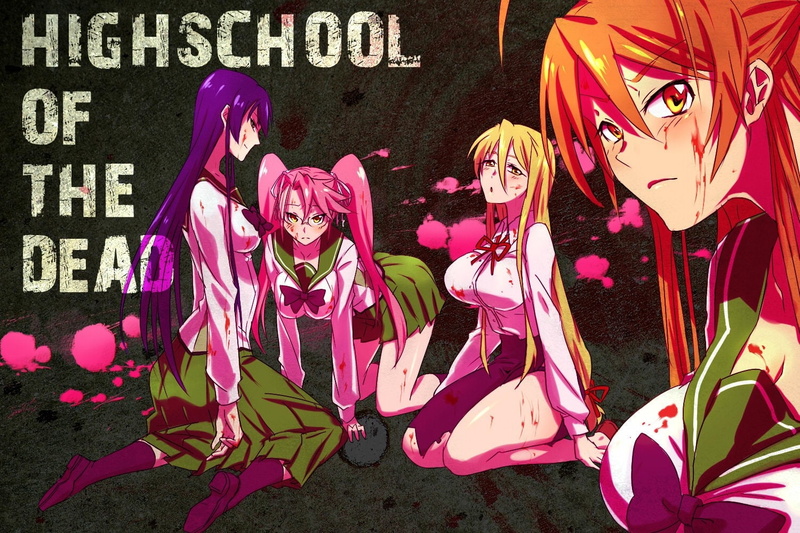 miyamoto, 720P, igou, highschool of the dead, dead, x, Miyamoto Rei, hd, anime, hot, highschool, rei, hisashi, art