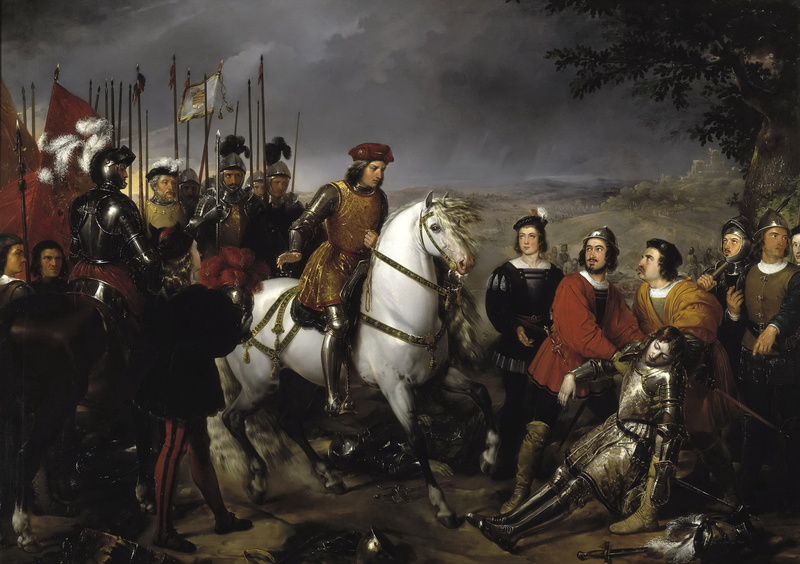 Federico Madrazo, picture, The great Captain Gonzalo de Cordoba after the battle of Cer, genre, 1080P
