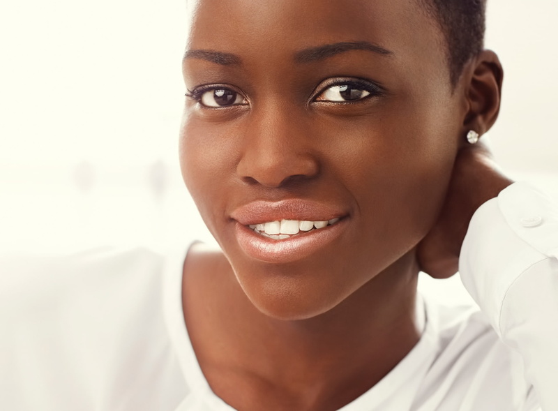 one person, s, lifestyles, neck, Portrait, white, lupita nyongo, Others, human face, nyongo, Movies, indoors, young adult, sleeved, beauty, body part, looking at camera