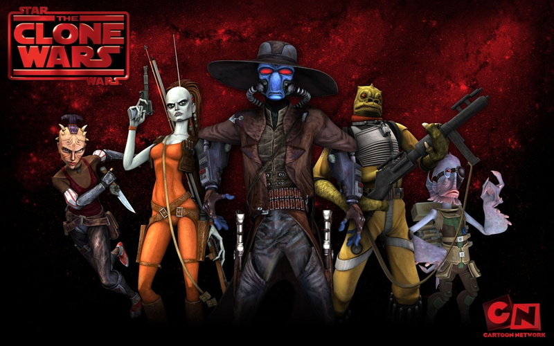 Star Wars: The Clone Wars, weapon, clothing, helmet, men, human representation, religion, Bounty Hunter, city, male likeness, Cad Bane, Cartoon, headwear