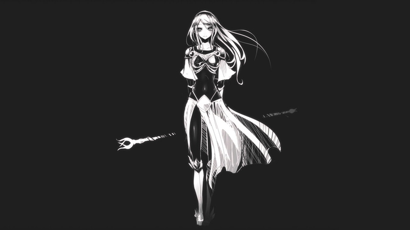 staff, Lux, video games, League Of Legends, 1080P, Anime Girls