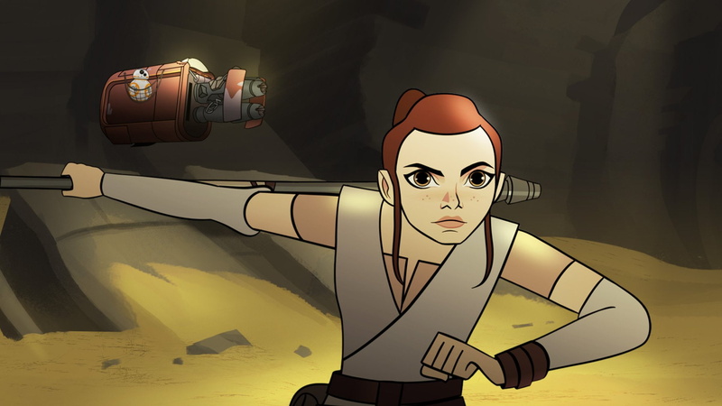 TV Show, 1080P, Rey (Star Wars), Star Wars: Forces of Destiny