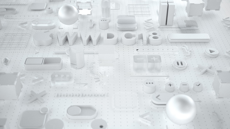 3D, WWDC 2018, 4K, White, 4K