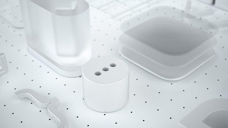 4K, White, WWDC 2018, 3D, 4K