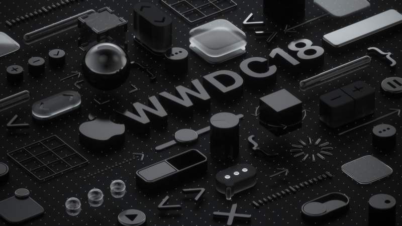 4K, WWDC 2018, Black, 3D, 4K