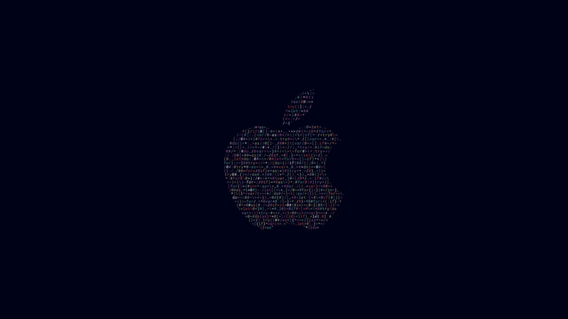 WWDC 2018, 4K, Apple Logo, 4K