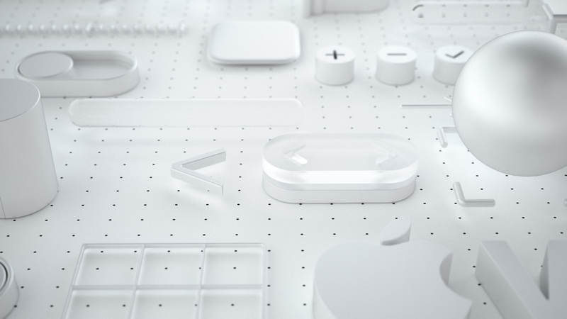 3D, White, 4K, 4K, WWDC 2018