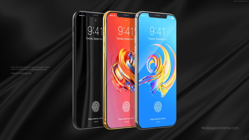 symbol, blue, 4K, sign, iPhone X, close-up, wireless technology, outdoors, connection, leaked, multi colored, communication, 4K, touch screen, smart phone