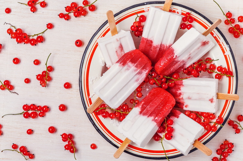 temptation, 4K, still life, high angle view, sweet food, dairy product, red, sweet, ice, berry fruit, flavored ice, food and drink, ice cream 4k high resolution  for desktop  download