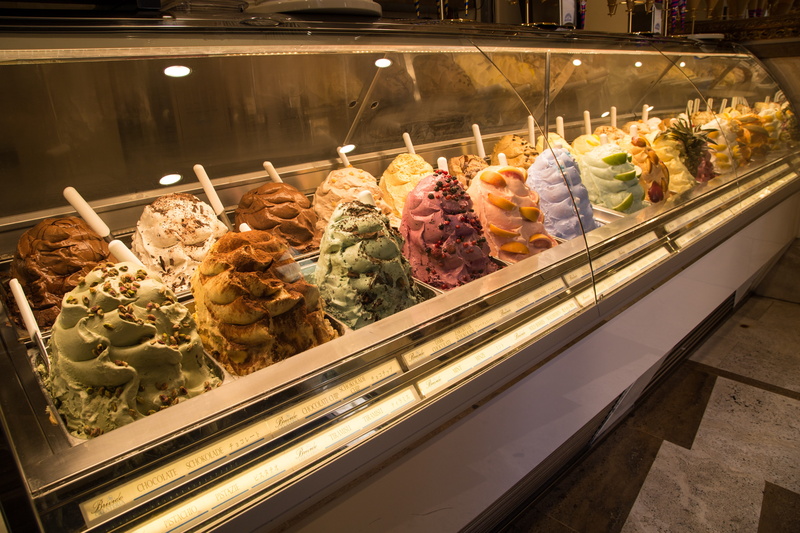 sweet food, for sale, ready-to-eat, indulgence, transparent, 5K, store, eating, food, florence, ice, tuscany, variation, snack, food and drink, summer