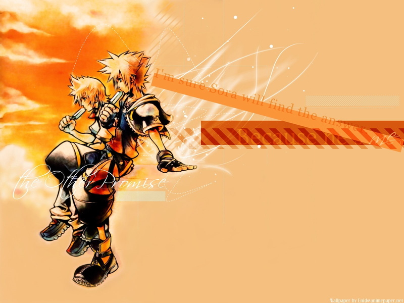 sora, 720P, kingdom, popsicles, roxas, hearts