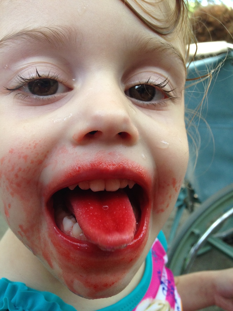 caucasian Ethnicity, females, cute, innocence, front view, messy, girls, childhood, headshot, outdoors, babyhood, mouth open, one Person, people, adorable