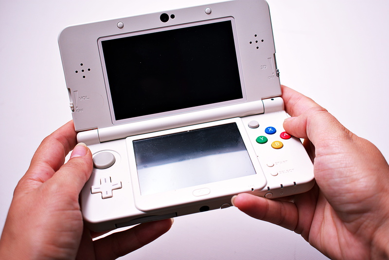people, photography themes, nintendo, human body part, screen, electrical equipment, 3ds, buttons, touch screen, wireless technology, holding, ds, device