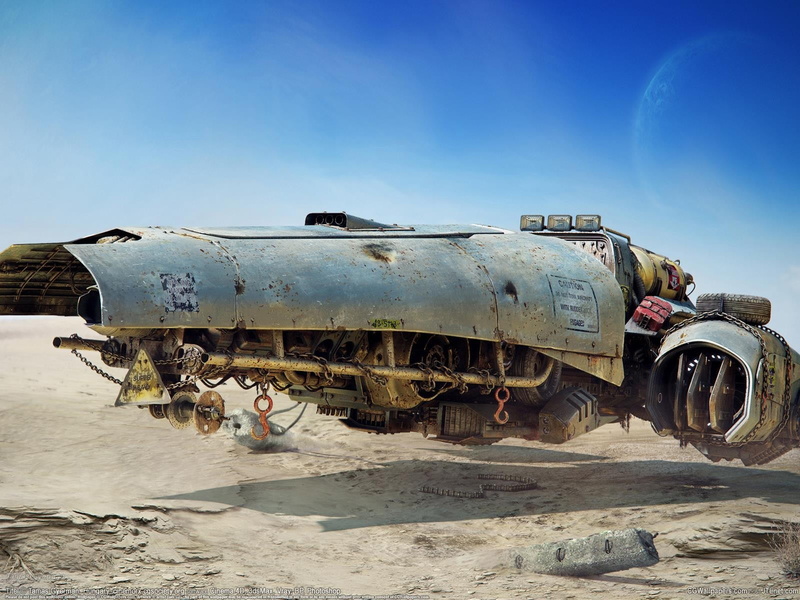 shuttle, sunlight, 720P, armored tank, transportation, science fiction, sky, abandoned, army, armed forces, copy space, military, grey, CGI, blue, nature