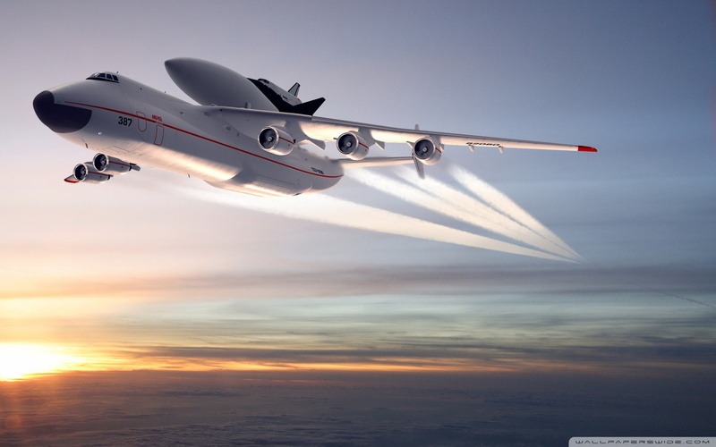 1080P, Buran, space shuttle, vehicle, Antonov An-225 Mriya