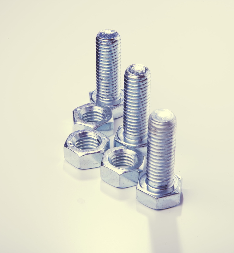 bolt, hexagon nut, silver colored, metal, 2K, allen, mother, stack, stability, gland, screw head, connection, thread, assembly technology, shiny, zinc plated
