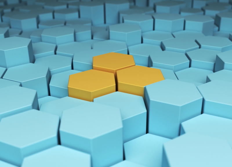 abstract, hexagons, design, shapes, computer, keyboard, no people, focus on foreground, yellow, indoors, backgrounds, close-up, high angle view
